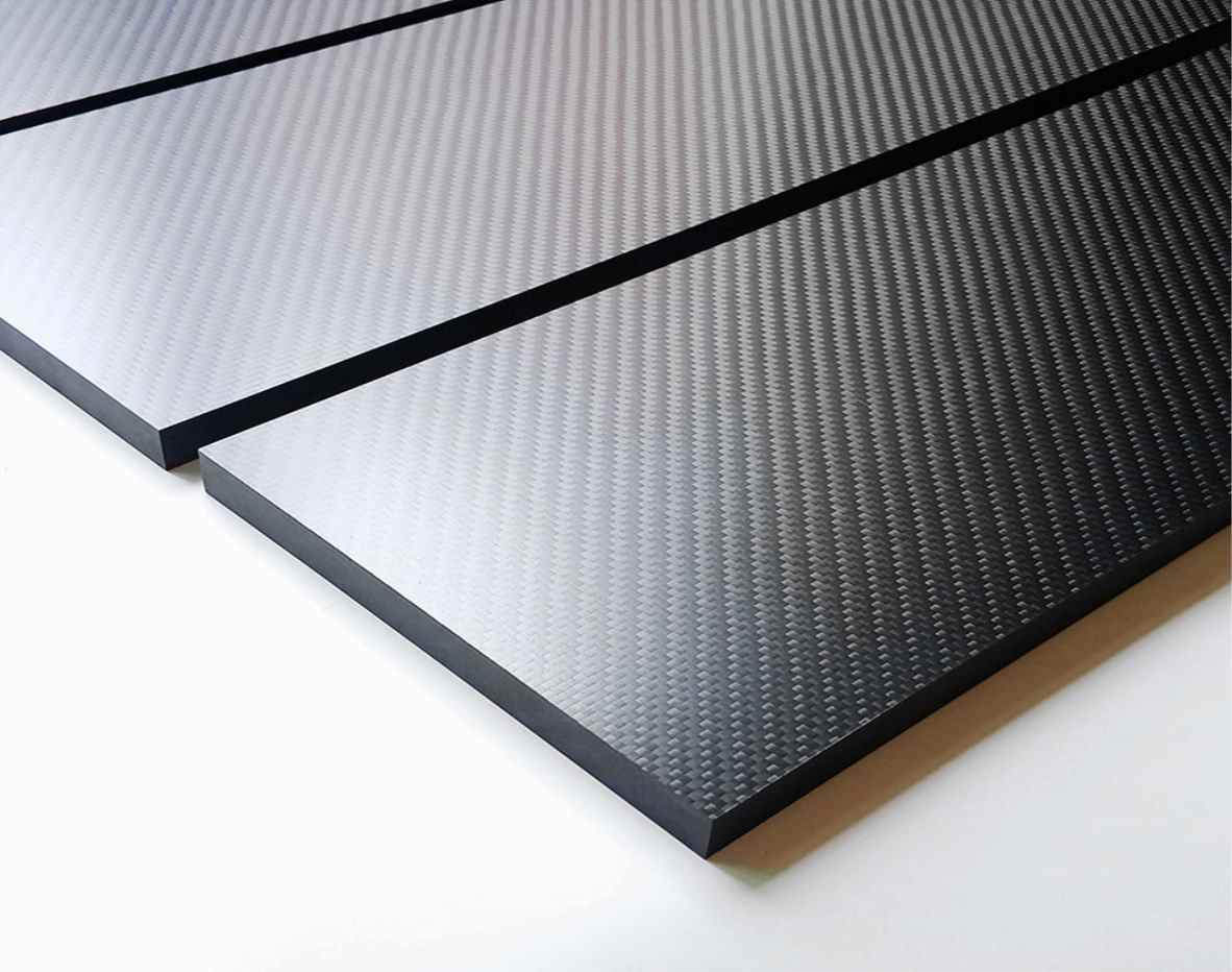 Matte weave carbon fiber sheets made in china 3K 100% full carbon fiber sheet