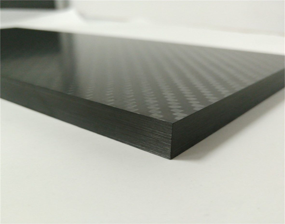 High quality carbon sheet made in China, 3K 100% real carbon fiber sheets