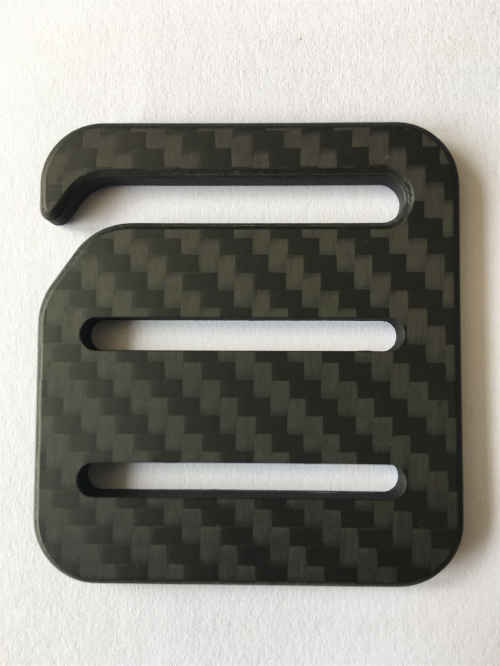 Carbon Fiber Buckle for Belt