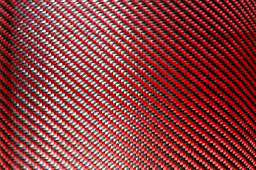 Red Carbon Fiber Sheet Colored