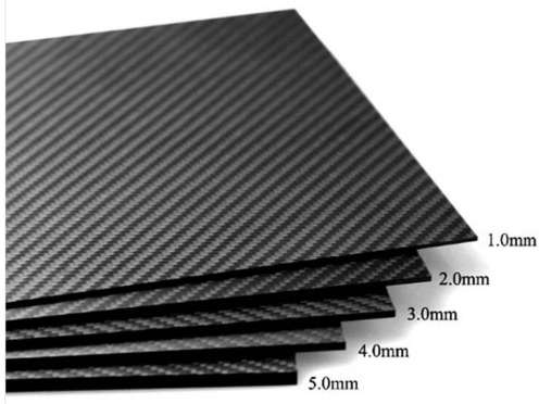 3.5mm Carbon Fiber Sheet High Strength Carbon Sheet | Jinjiuyi