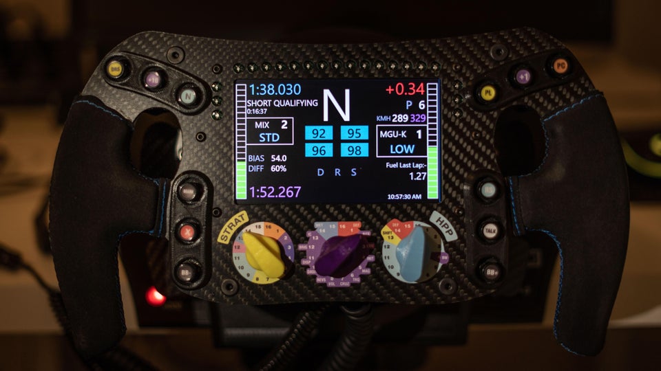 Carbon Fiber Sim Racing Steering Wheels