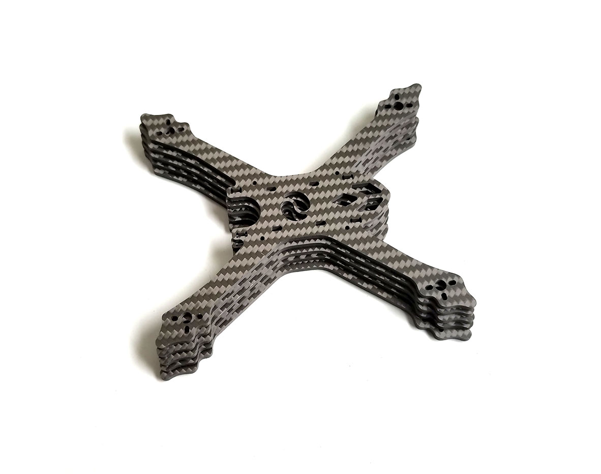 Cutting Best Carbon Fiber Drone Frame For DIY Racing Drone Frame