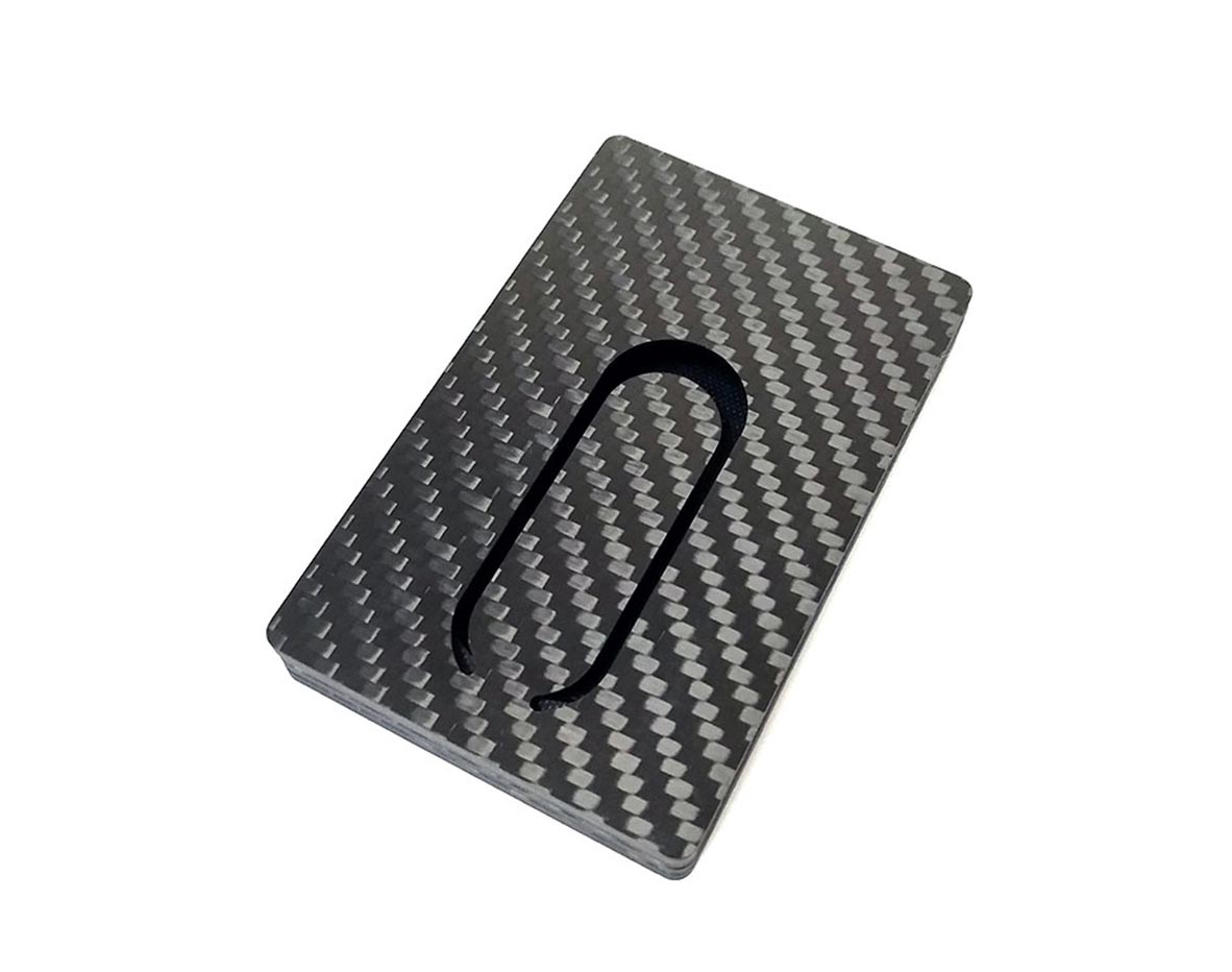 Carbon Fiber Money Clip card holder