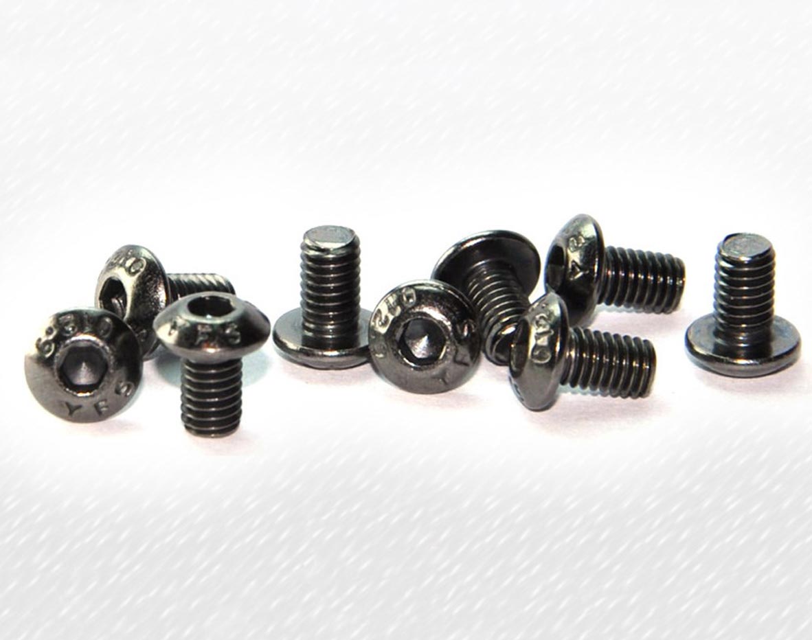 M3 Hex Socket Button Head Cap Screw, Alloy Steel Metric Class 12.9, ISO