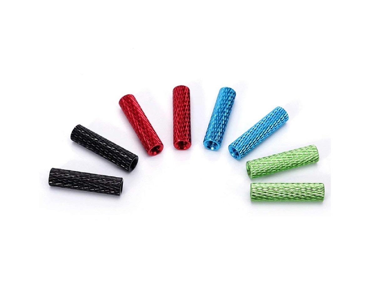 M3 Knurled Standoff Aluminum Alloy Multi Color