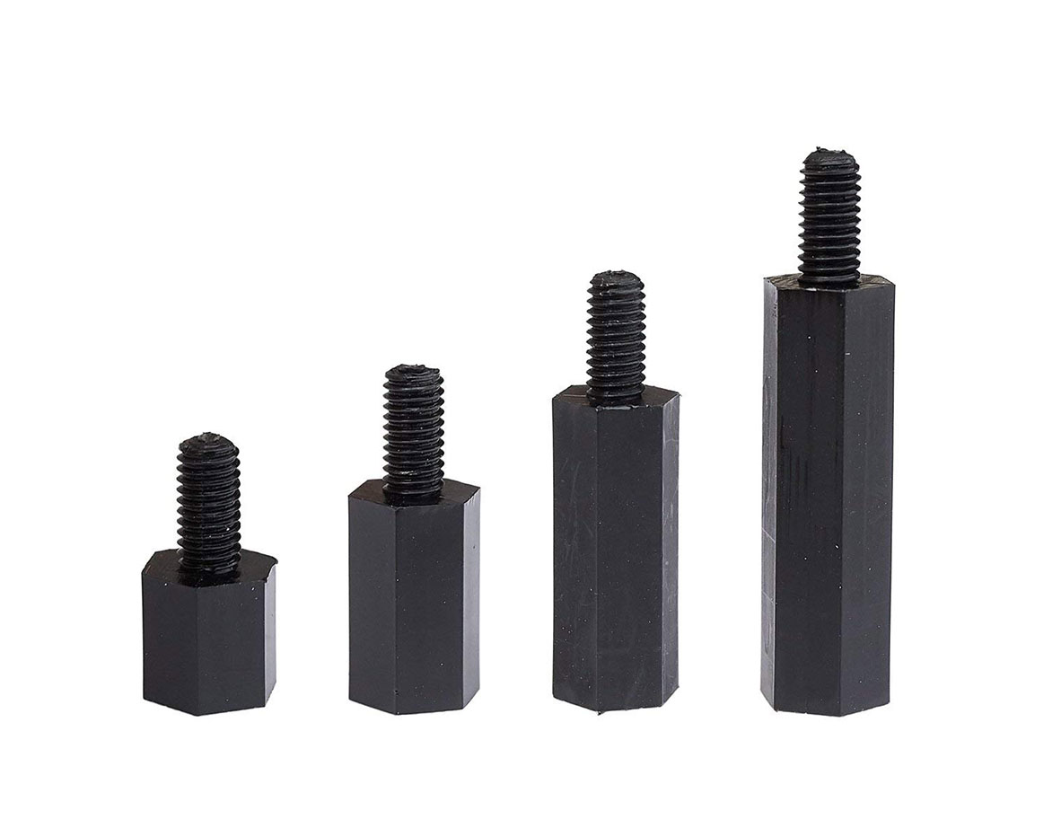 M3 Nylon Standoffs Hex Hexagonal Female Thread PCB Standoff Spacers Black m3-nylon-standoffs-hex-hexagonal-female-thread-pcb-standoff-spacers-black
