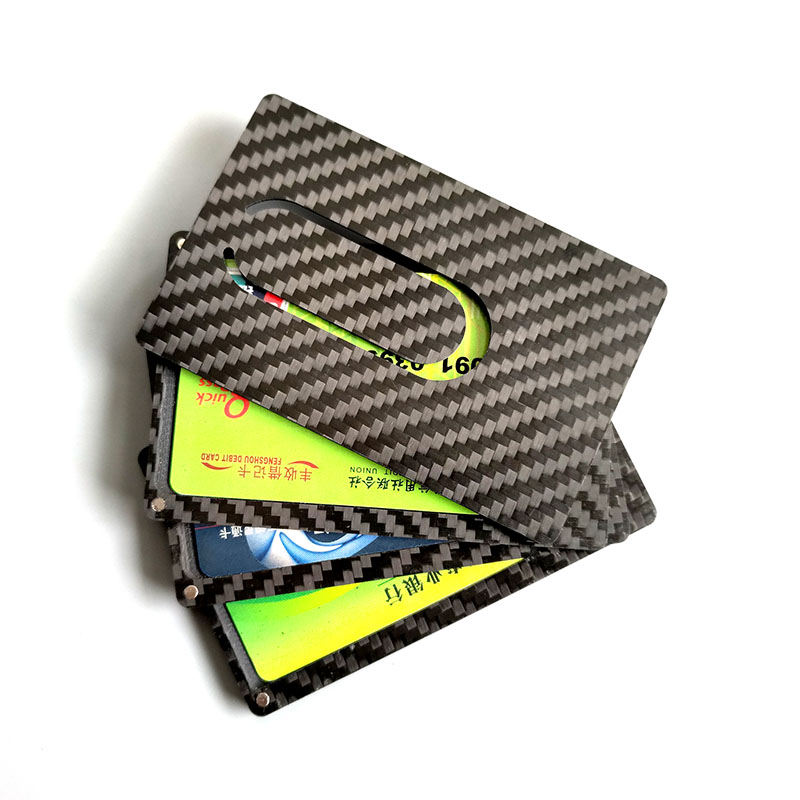 Carbon Fiber Money Clip card holder