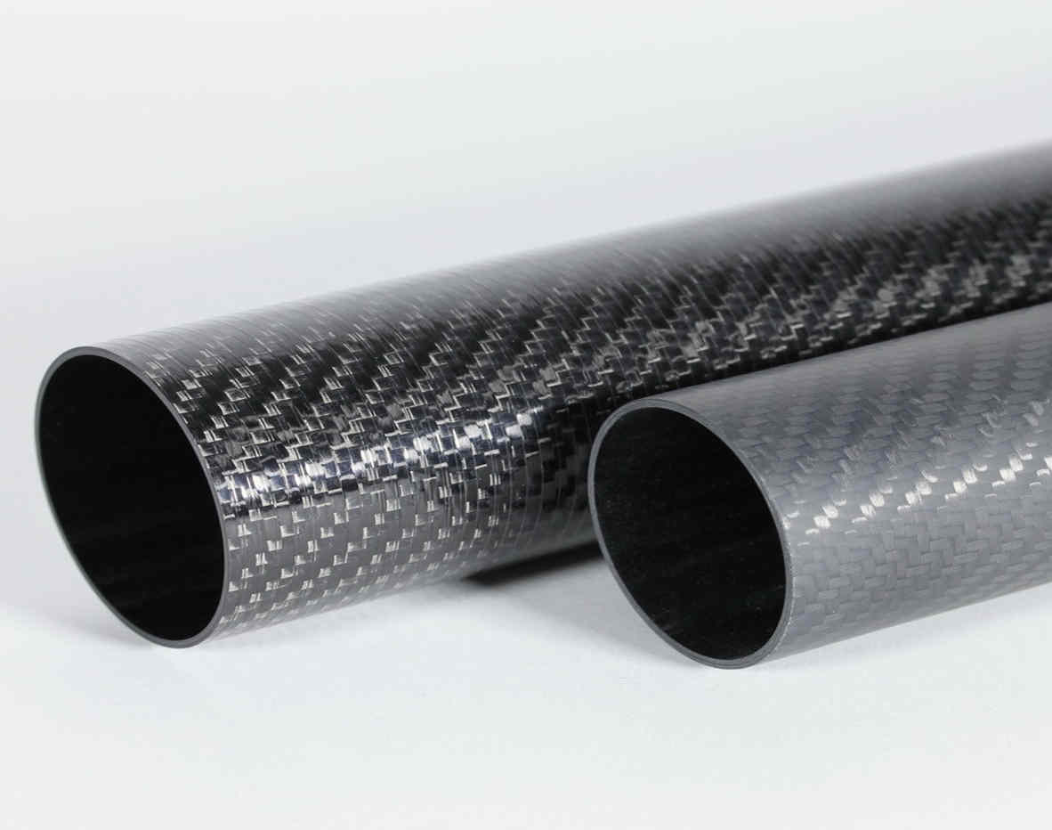 Carbon fiber tube roll forming