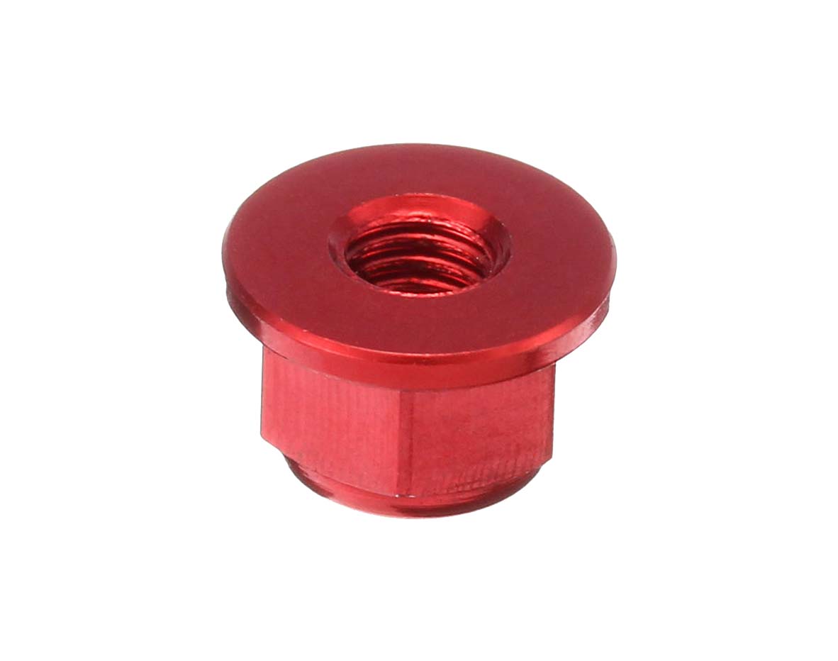 Color: M2 Blue Vehicles-OCS Occus 10Pcs M2//M3 Screw Nut Aluminum Alloy Anti-Loose Self-Locking Nut with Nylon Ring Colorful Red//Silver//Purple Screw Cap
