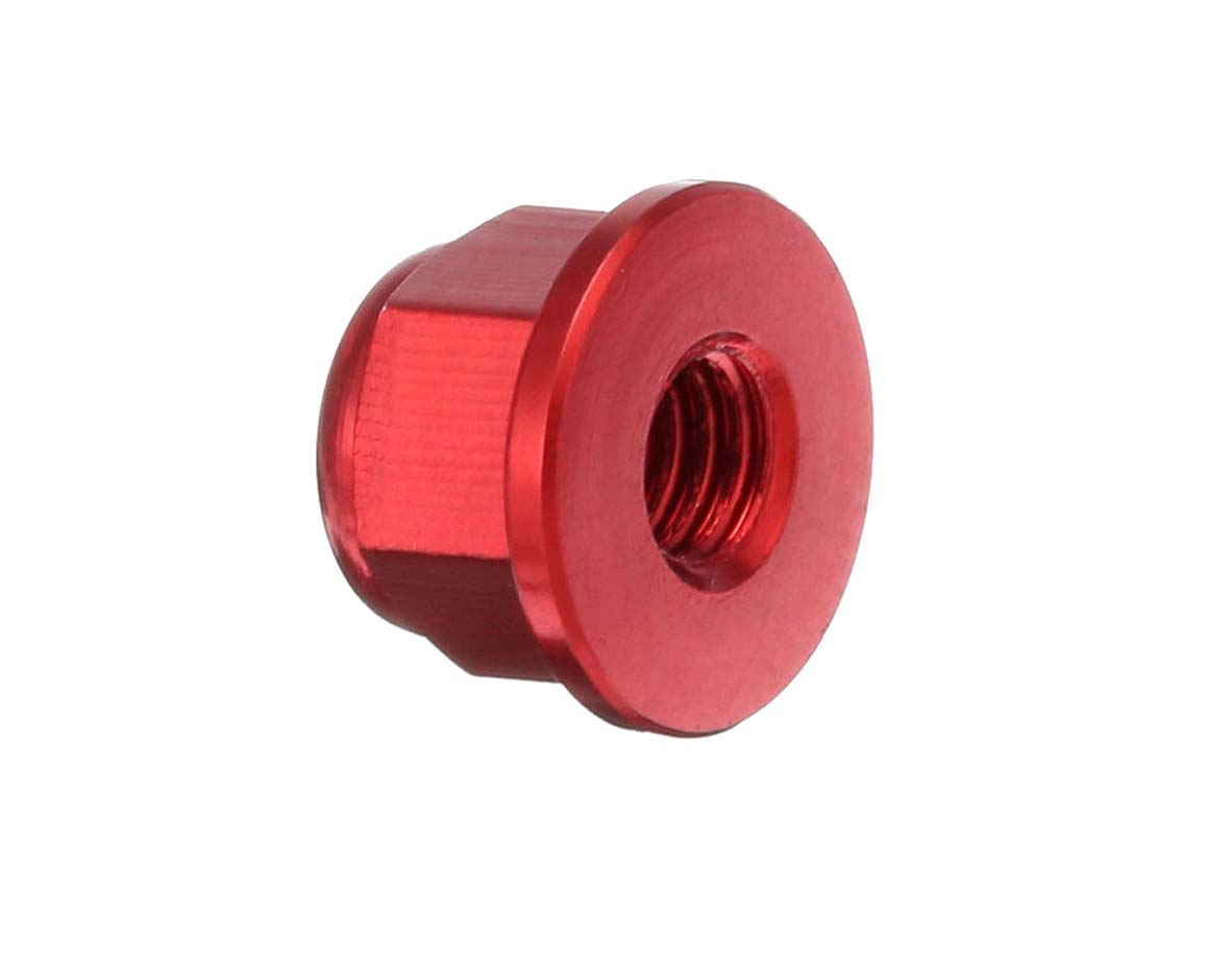 M3 Flange Nylon Nut Selflocking Nut Multicolor Aluminum Alloy