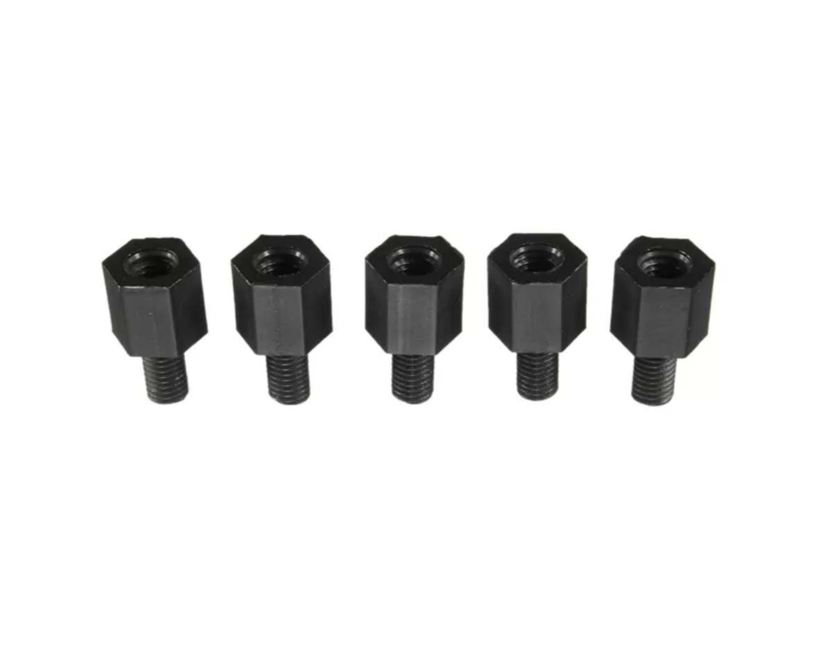 M3 Nylon Spacers Black Hex Standoff 6mm for Drone Frame