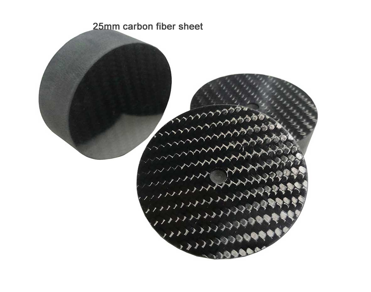 25mm Carbon Fiber Sheet High Strength Carbon Sheet | Jinjiuyi