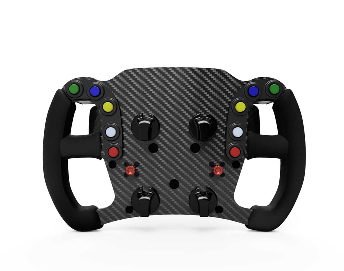 Custom Sim Racing Carbon Fiber Steering Wheels