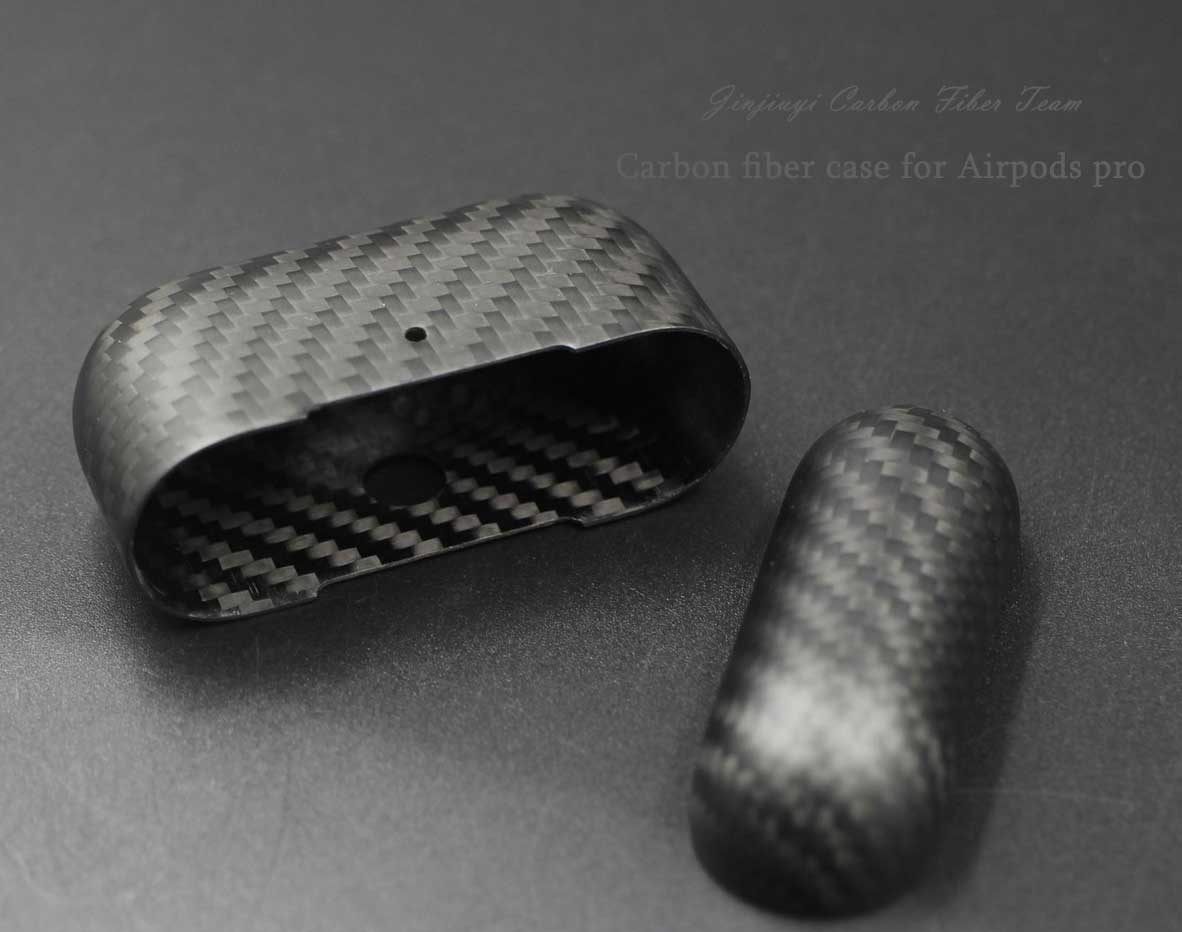 2020 Best Airpods Pro carbon fiber case matte carbon