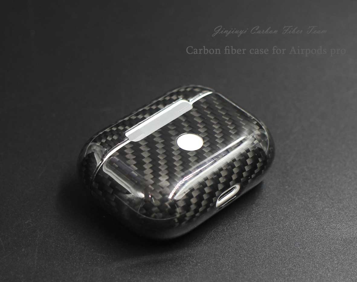 2020 Best Airpods Pro carbon fiber case glossy carbon