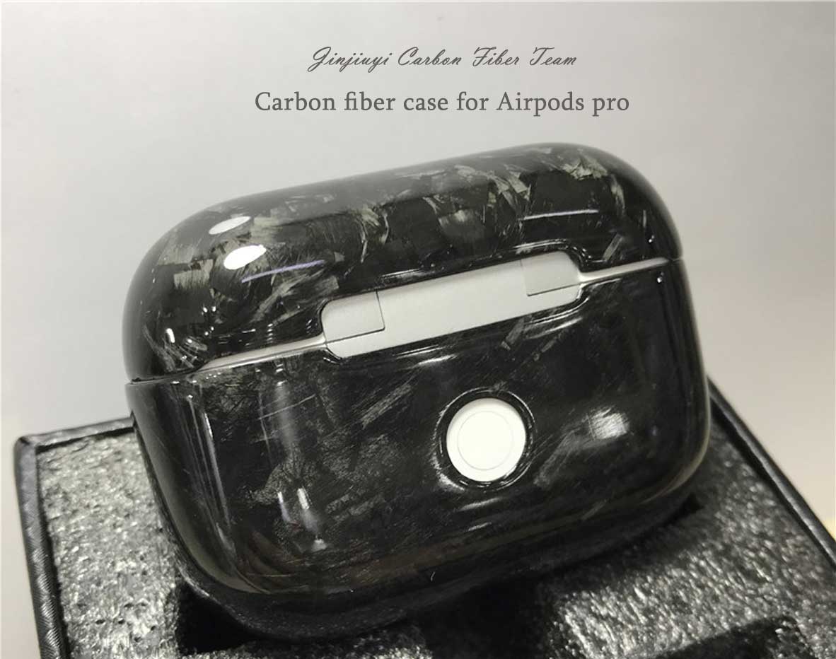 2020 Best Airpods Pro carbon fiber case forged glossy carbon