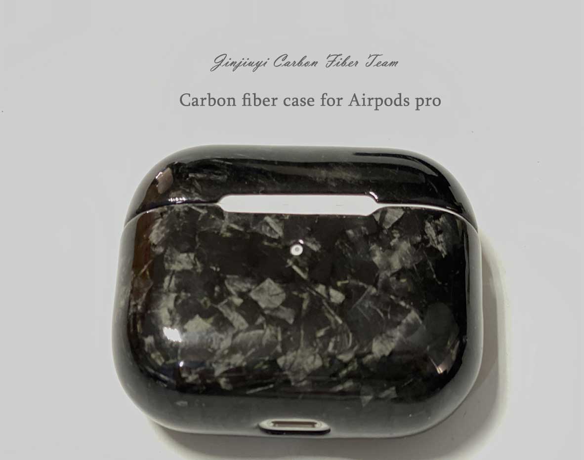 2020 Best Airpods Pro carbon fiber case forged glossy carbon