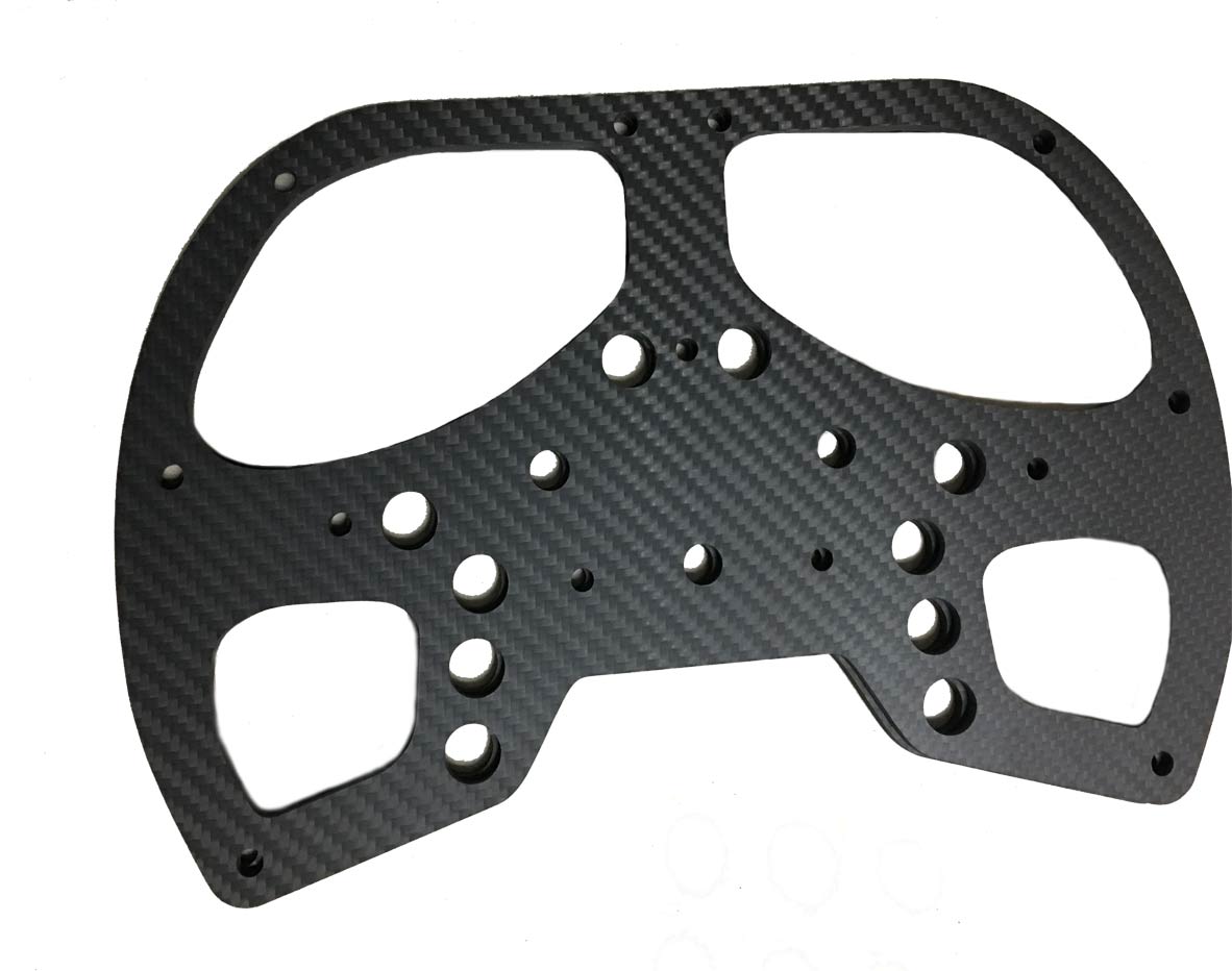 2021 Best Audi R8 SIM Racing Steering Wheel Carbon Fiber Plate