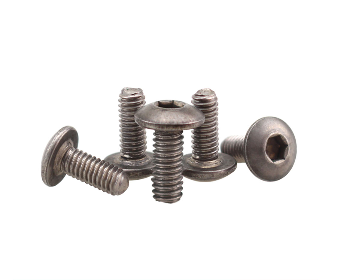 titanium-screw-m3-botton-head-screw-iso7380