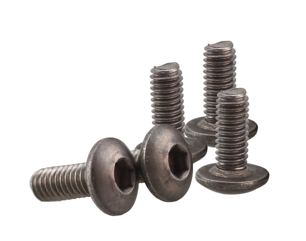 titanium-screw-m3-botton-head-screw-iso7380