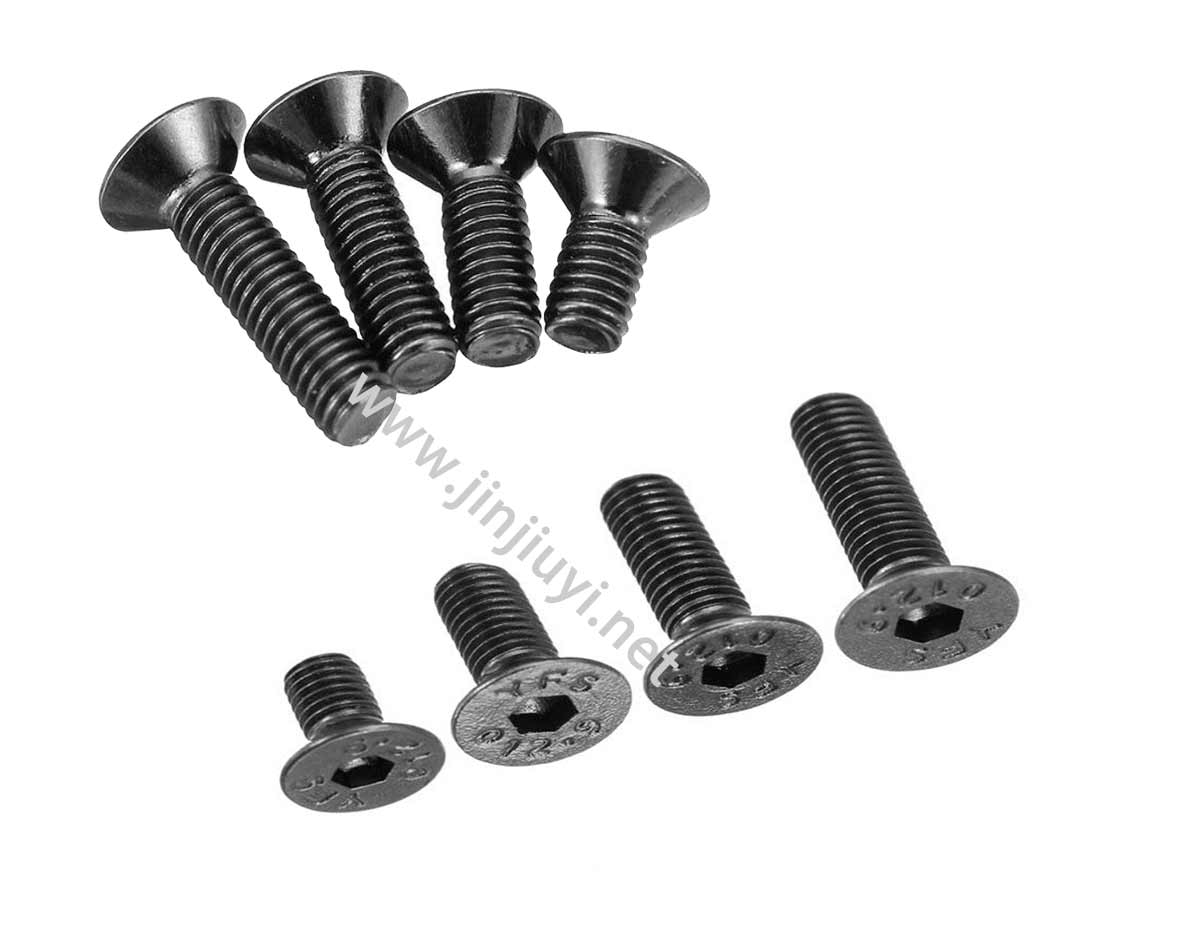 YFS 12.9 M3 Countersunk Screw DIN7991 M3 Socket Flat Countersunk Head Cap Screw