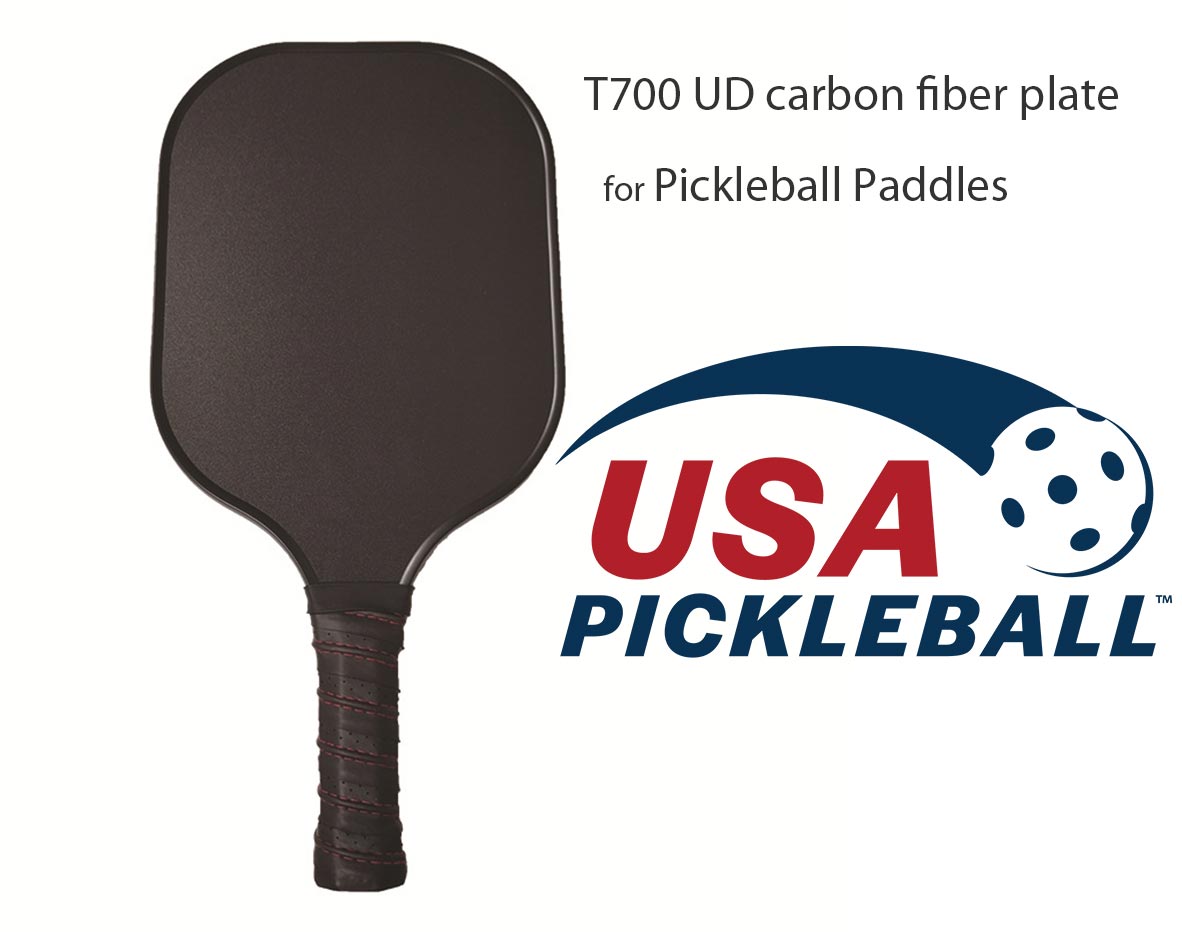 T700 UD Carbon Fiber Plate for Pickleball Paddles