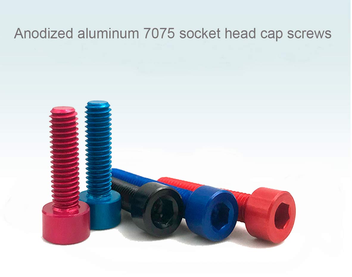 7075 Aluminum Hex Socket Head Cap Screw DIN912