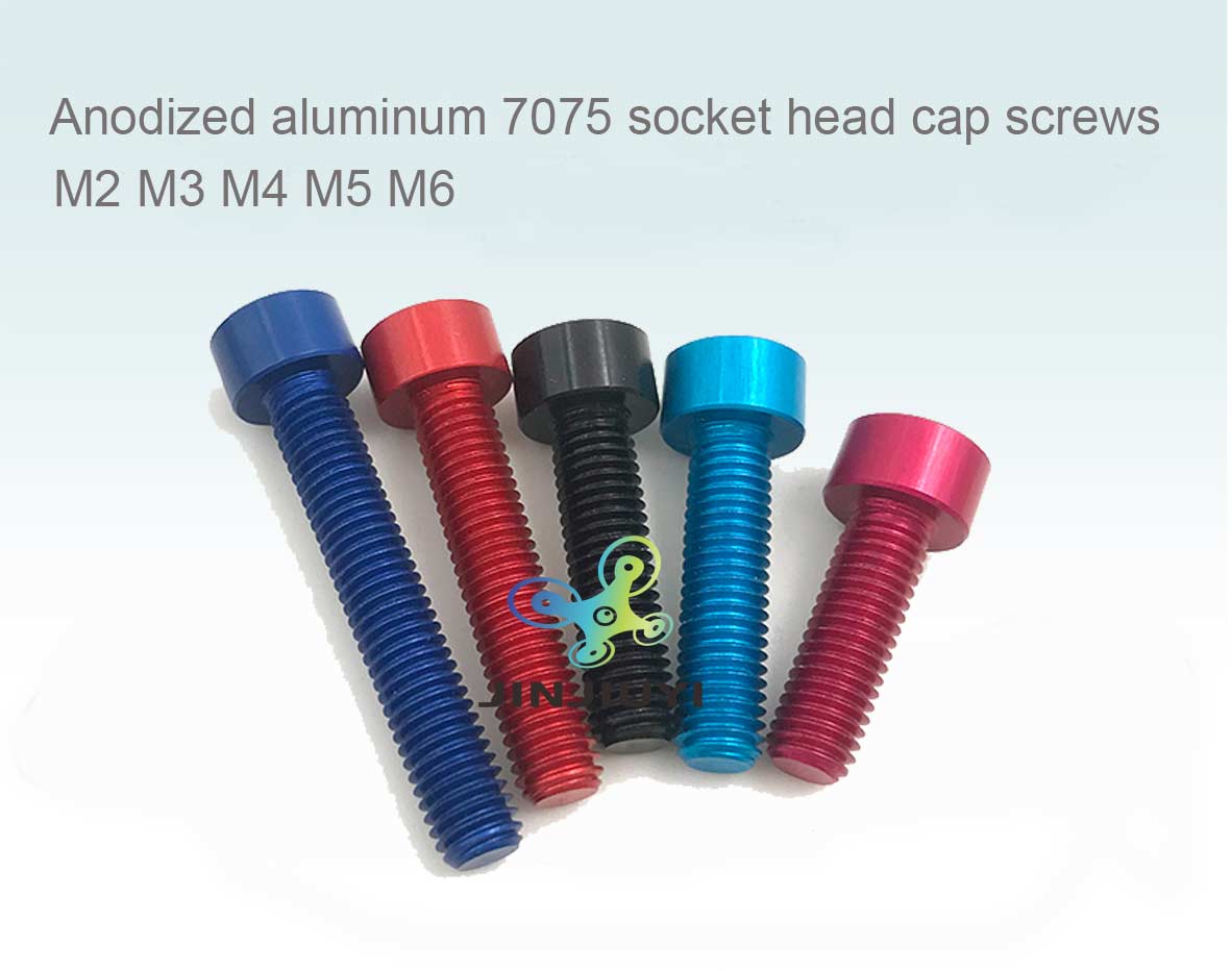 7075 Aluminum Hex Socket Head Cap Screw DIN912
