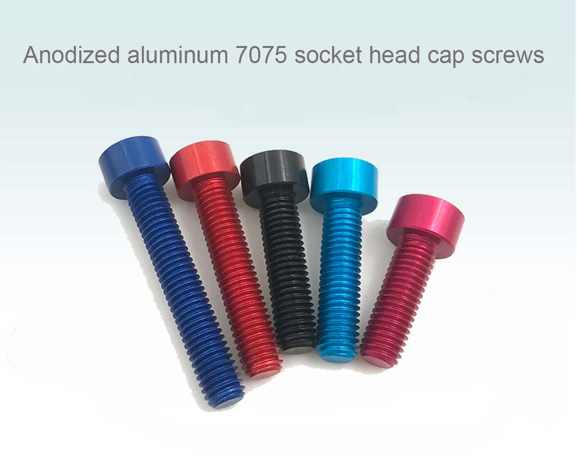 7075 Aluminum Hex Socket Head Cap Screw DIN912