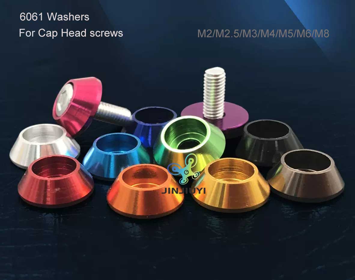 Aluminum Washer For Socket Head Cap Screw M2 M2.5 M3 M4 M5 M6 M8