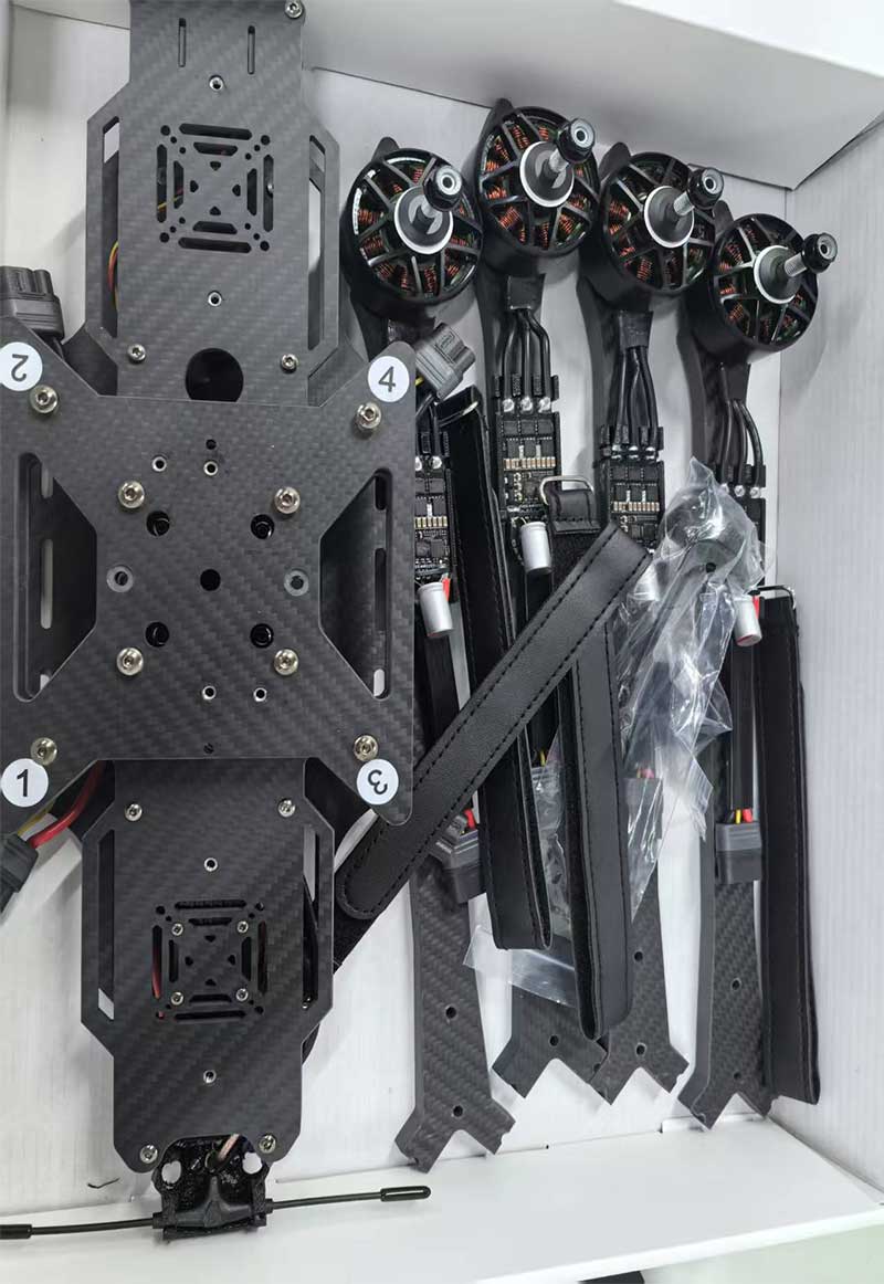 15-inch Quick disassembly frame Payload 10km Flight Distance Professional FPV Drones