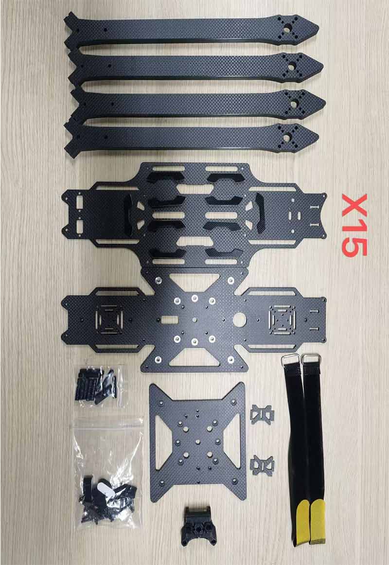 15-inch Quick disassembly frame Payload 10km Flight Distance Professional FPV Drones