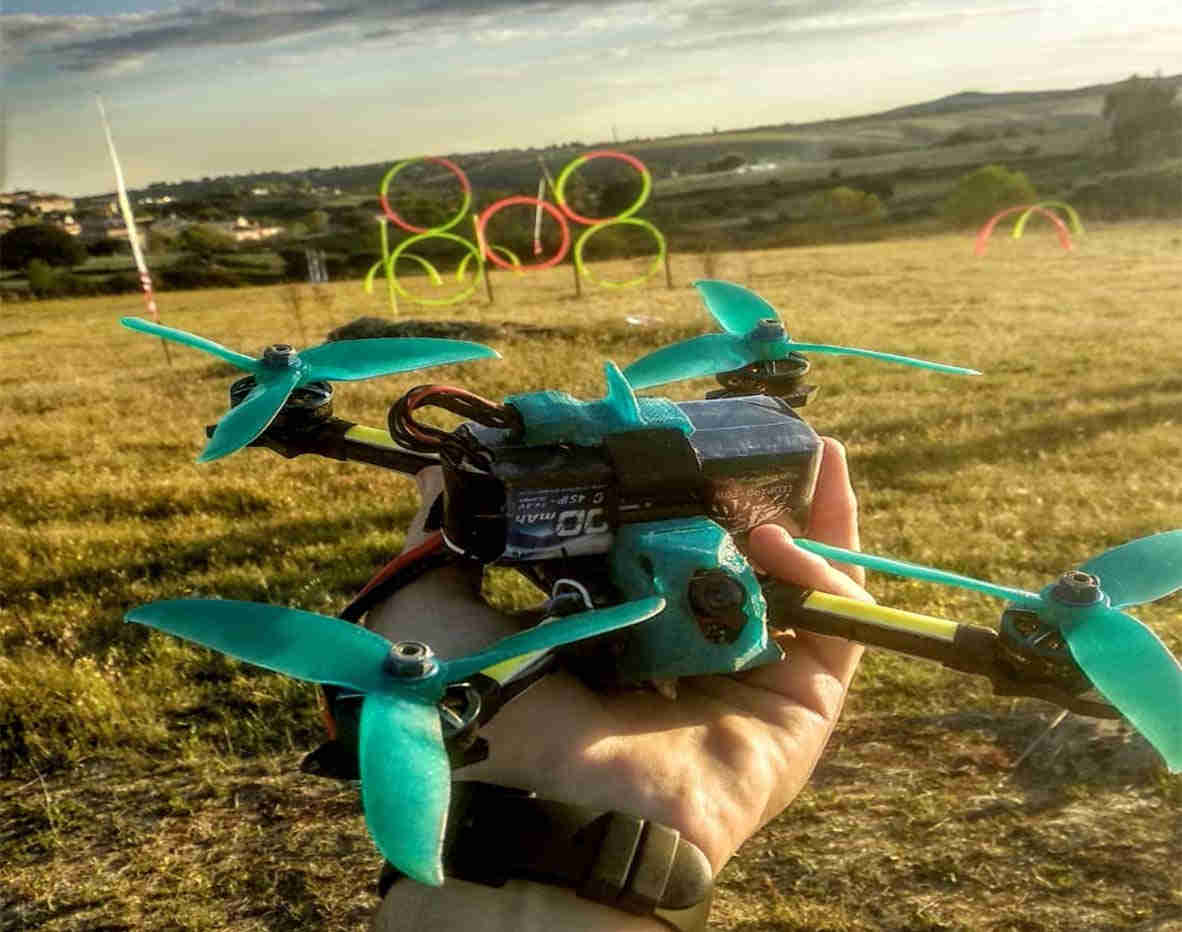 CNC Machining Carbon Fiber Racing Drone Frame-Jinjiuyi