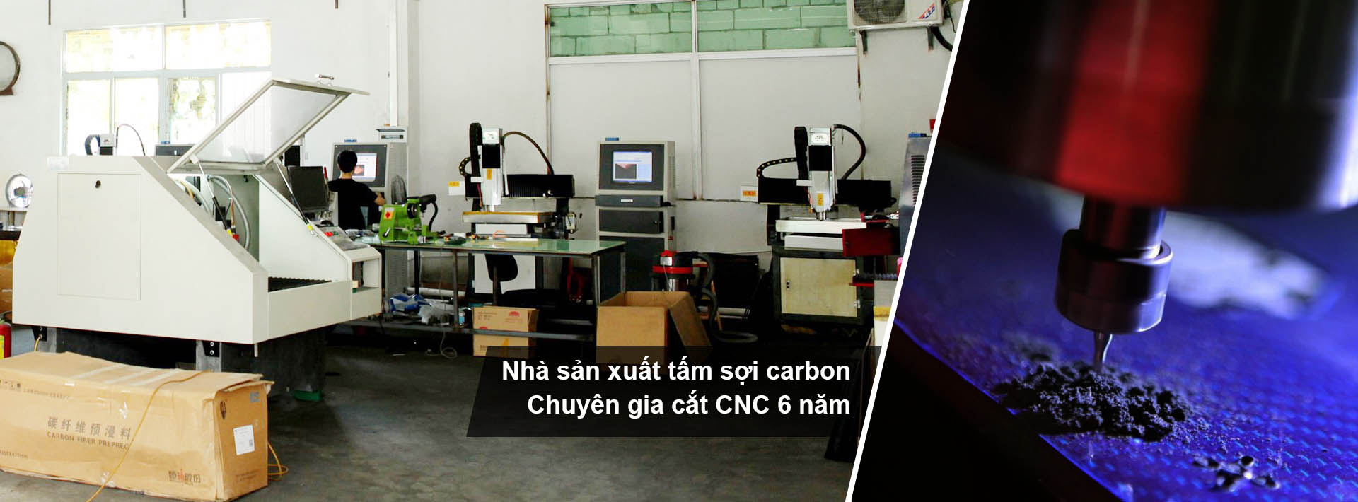 Dịch vụ cắt sợi carbon